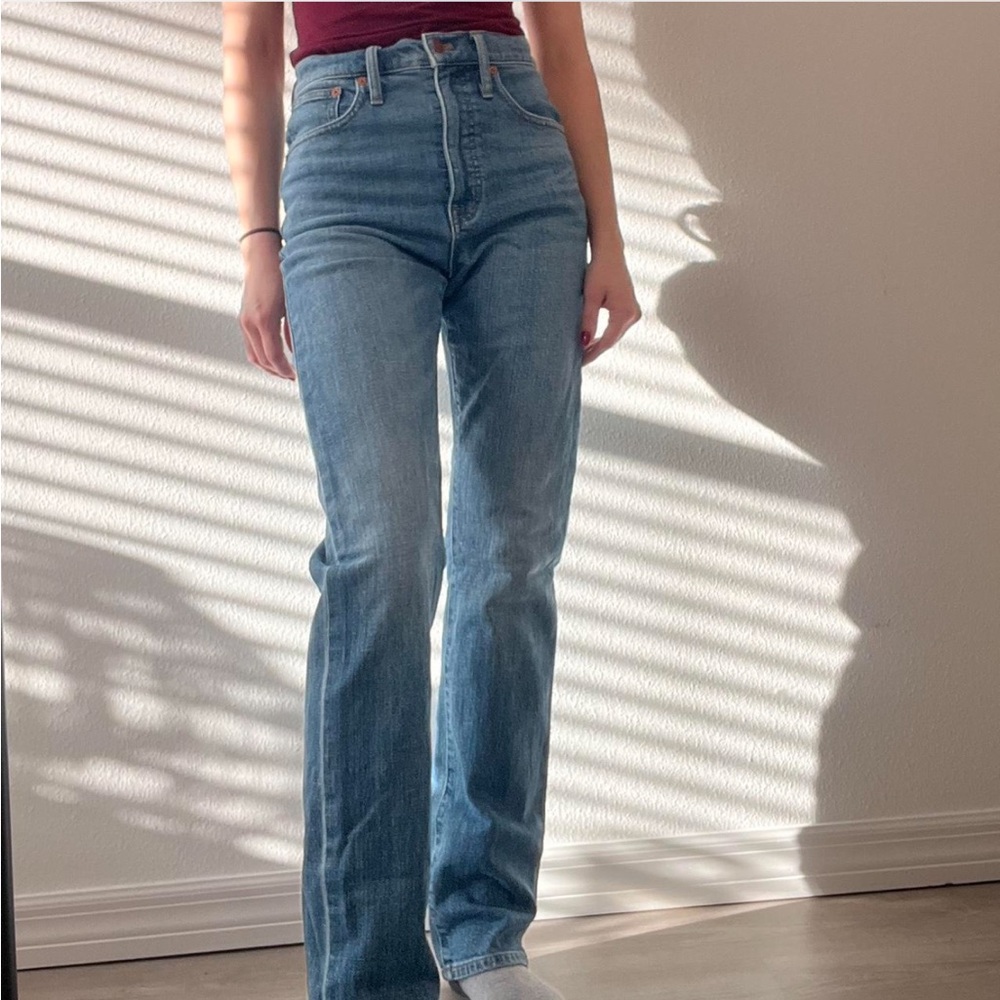 Madewell High Rise Blue Jeans